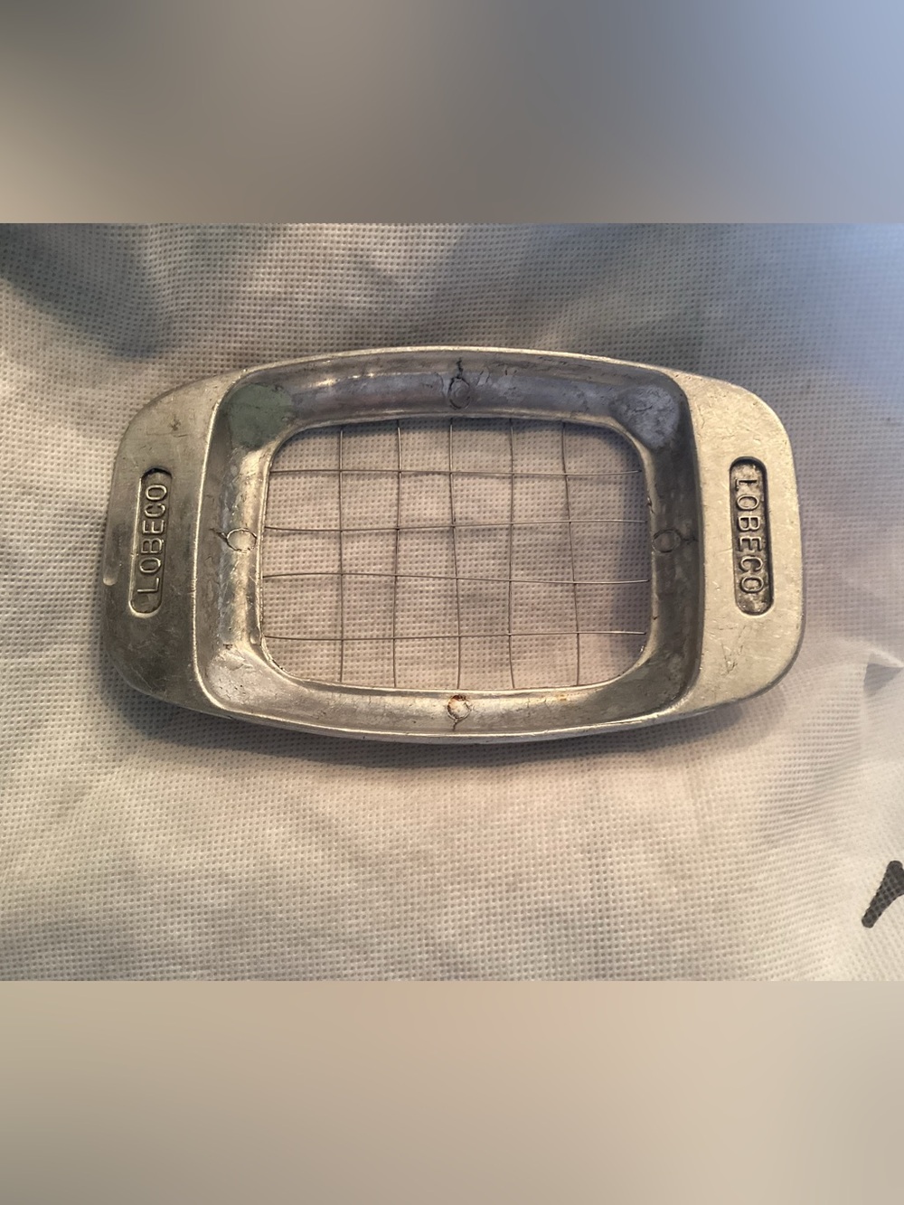 Silver Metal Potato Slicer / Chopper